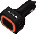 CANYON C-05 univerzális Dual autós töltő adapter 4.8A (CNE-CCA05B)