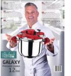  Galaxy Rozsdamentes Acél Turbó Kukta 12L-Lázár Chef (LC-50150) (LC-50150)