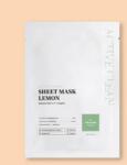 Village 11 Factory Mască de față din țesetură cu extract de lămâie Active Clean Sheet Mask Lemon - 23 g / 1 buc Masca de fata