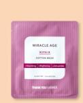 Thank You Farmer Mască de întinerire a feței Miracle Age Repair Cotton Mask - 25 ml / 1 buc Masca de fata