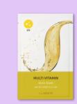 The Saem Mască bio radiantă cu vitamine Bio Solution Radiance Multi Vitamin Mask Sheet - 20 g / 1 buc Masca de fata
