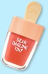 Etude House Luciu de buze Dear Darling Water Gel Tint Ice Cream - 4.5 g OR205 Apricot Red