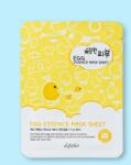 Esfolio Mască pe bază de esență de ou Pure Skin Egg Essence Mask Sheet - 25 ml / 1 buc Masca de fata
