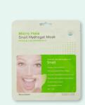 Beauugreen Mască cu mucină de melc Micro Hole Hydrogel Mask Snail - 30 g / 1 buc Masca de fata
