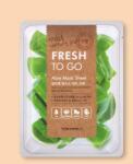 Tony Moly Mască revigorantă cu Aloe Fresh To Go Aloe Mask Sheet - 20 g / 1 buc Masca de fata