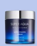 Missha Cremă hidratantă cu acid hialuronic Super Aqua Ultra Hyalron Cream - 70 ml