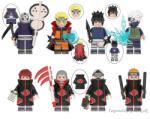  8 db-os Naruto mini figura alap szett
