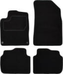 MAMMOOTH Set 4 covorase auto MAMMOOTH, Velur, pentru PEUGEOT 407 2004-2011 SALOON, Negru (MMTA041PGT225PRM01)