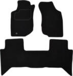 MAMMOOTH Set 3 covorase auto MAMMOOTH, Velur, pentru TOYOTA HILUX VII 2004-2015 PICK-UP, Negru (MMTA041TOY175PRM01)