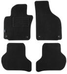 Petex Set 4 covorase auto PETEX din mocheta, negru, compatibil cu Skoda Octavia II Limousine 01/2008-01/2013, Kombi 01/2008-04/2013 (112248502PX)
