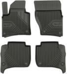 FroGum Set 4 covorase auto tip tavita Frogum, Cauciuc, pentru VW TOUAREG 01.10- SUV, Negru (FRG77408265)