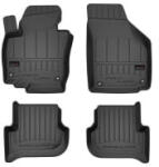 FroGum Set 4 covorase auto tip tavita Frogum, Cauciuc, pentru VW TOURAN 02.03-05.10 MINIVAN, Negru (FRG3D407183)