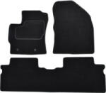 MAMMOOTH Set 3 covorase auto MAMMOOTH, Velur, pentru TOYOTA VERSO 2009-2018 VAN, Negru (MMTA041TOY355PRM01)