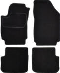 MAMMOOTH Set 4 covorase auto MAMMOOTH, Velur, pentru FIAT STILO 2001-2007 SALOON, Negru (MMTA041FIA255PRM01)