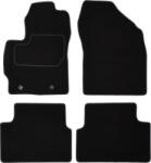 MAMMOOTH Set 4 covorase auto MAMMOOTH, Velur, pentru TOYOTA AURIS 2006-2012 SALOON, Negru (MMTA041TOY10PRM01)