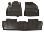 FroGum Set 3 covorase auto tip tavita Frogum, Cauciuc, pentru PEUGEOT 5008 06.09-03.17 MINIVAN, Negru (FRG3D408722)