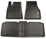 FroGum Set 3 covorase auto tip tavita Frogum, Cauciuc, pentru TESLA MODEL S 09.12- SALOON, Negru (FRG3D408623)