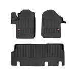 FroGum Covorase tip tavita 3D Mercedes Vito W447, caroserie Van, fabricatie 10.2014 - prezent, randul 1 si randul 2 (3D408609#1)