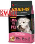 Julius-K9 Hypoallergenic Lamb & Rice Small Breed - Bárányos-rizses hipoallergén kutyatáp (3 kg)