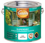 Sadolin Superdec vizesbázisú fafesték selyemfényű fehér 2, 5 l (5083187)