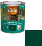 Sadolin Superdec vizesbázisú fafesték selyemfényű mélyzöld 0, 75 l (5087474)