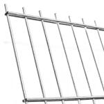  2D Táblás Kerítés - Horganyzott (6-5-6 mm) - PRO (KL2D656H1030)