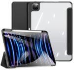 Dux Ducis Apple Ipad Pro 11 (2024) toby, bőr hatású (aktív flip, trifold, asztali tartó, ceruza tartó) fekete (GP-157406)
