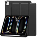 Tech-Protect Apple iPad Pro 11 (2024) tablet tok (SmartCase) on/off funkcióval, Apple Pencil tartóval - Tech-Protect - fekete (ECO csomagolás) (TP308484) (TP308484)