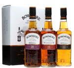 Bowmore Collection -12, 15, 18 éves - Islay Single Malt Scotch Whisky (3x0, 2L 43%)