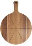 ORION pizza vágódeszka, akácfa nyél, 32 cm átm (4419909000)