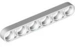 LEGO® 32063c1 - LEGO fehér technic emelőkar 1 x 6 méretű, vékony (32063c1)