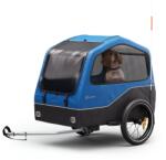 KLARFIT Goldie Home, remorcă de biciclete, 334 l, max. material rezistent la intemperii (BCT1-Goldie Blue) (BCT1-Goldie Blue)
