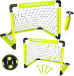 Inlea4Fun Poartă fotbal cu minge - Inlea4Fun SOCCER GOAL SET (IA-KX3813)