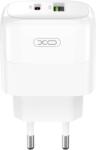 XO L137 PD 20W gyorstöltő (Fehér) - PD 20W + QC 18W, USB-A + USB-C csatlakozó
