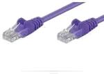 MicroConnect U/UTP CAT5e 0.5M Purple PVC, Unshielded Network Cable (B-UTP5005P)