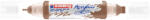 edding Akril marker 2-3mm, és 5-10mm, 3D kétvégű Edding 5400 mogyoró (7580247016) - haztartasibolt