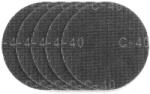 GRAPHITE Gipszcsiszoló rács tépőzárral 180mm, K40, 5db csiszolóhoz 59G263 (54H025) - szerszamparadicsom