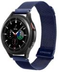 Huawei Watch GT / GT2 / GT2 Pro (46 mm) okosóra szíj - Dux Ducis Milanese - mágneses kék fémszíj (22 mm) - graffistore