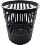 Bluering Papírkosár 16l, műanyag rácsos 315x305mm, Bluering® fekete (3838988) - tonerpiac