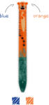 Legami kétszínű golyóstoll, tigris STATIONERY (CLICK0028)