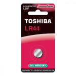 Toshiba LR44 1, 5V alkáli speciális akkumulátor buborékfólia 1 db (TOSBAT0535)