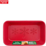 Decora Tava Chec Cozonac Celebration Rosu 24 x 14 x H 6.5 cm, Metal Antiaderent (80258)