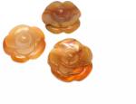 R. M. ékszer Virág faragott Achát 3cm (010583)