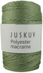  Polyester macrame Juskuv 61 - zöld levél (145 m / 2 mm) (526)
