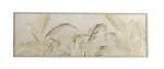Bizzotto Tablou canvas Leaf 120x3x40 cm (0245235)