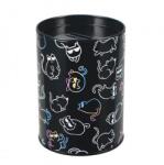 Starpak Cicás henger alakú fém persely - Kitty Holo (536634) (536634)