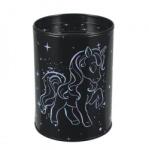 Starpak Unikornisos henger alakú fém persely - Holo Unicorn (536635) (536635)