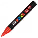 uni Marker cu vopsea PC-5M Posca 1.8 - 2.5 mm Uni-Ball rosu UNM175 (UNM175)