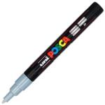 uni Marker cu vopsea PC-3M Posca 0.9 - 1.3 mm Uni-Ball gri UNM297 (UNM297)