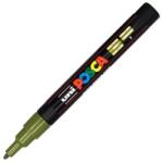 uni Marker cu vopsea PC-3M Posca 0.9 - 1.3 mm Uni-Ball verde kaki UNM1025 (UNM1025)